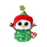 T37317 Ty - Beanie Boos - Peluche pupazzo di neve - Garland (15 cm)