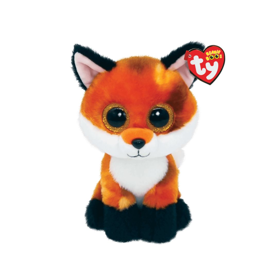 T38012 Ty - Beanie Boos - Peluche volpe - Meadow (28 cm)