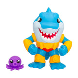 911802 IMC Toys - Bloopies: Bath Squad - Squalo Blu - Giochi per il bagnetto