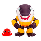 911796 IMC Toys - Bloopies: Bath Squad - Squalo Viola - Giochi per il bagnetto