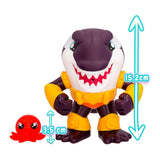 911796 IMC Toys - Bloopies: Bath Squad - Squalo Viola - Giochi per il bagnetto