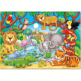 ORC0301IT Orchard - Chi c'è nella Giungla? - Puzzle per bambini - 25 pz