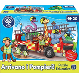 ORC0303IT- ORCHARD - Arrivano i Pompieri! Puzzle educativo 20 pezzi