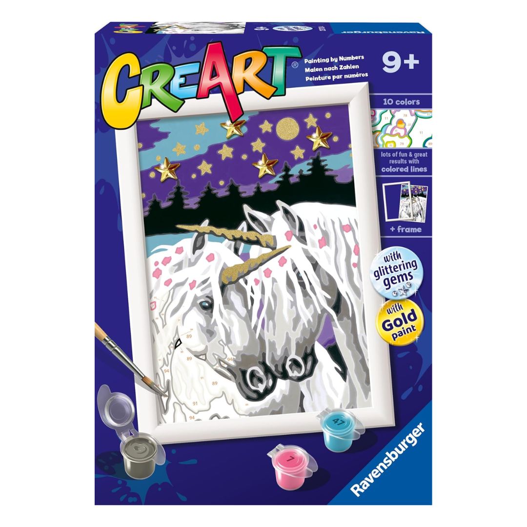 23710 Ravensburger: Creart - Unicorni innamorati - Serie E Classic