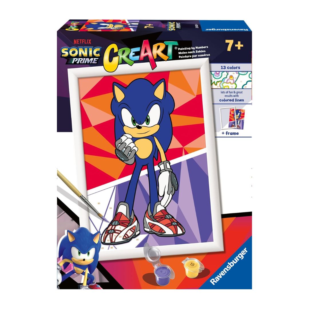 23682 Ravensburger: CreArt - Sonic Prime - Serie D Licensed