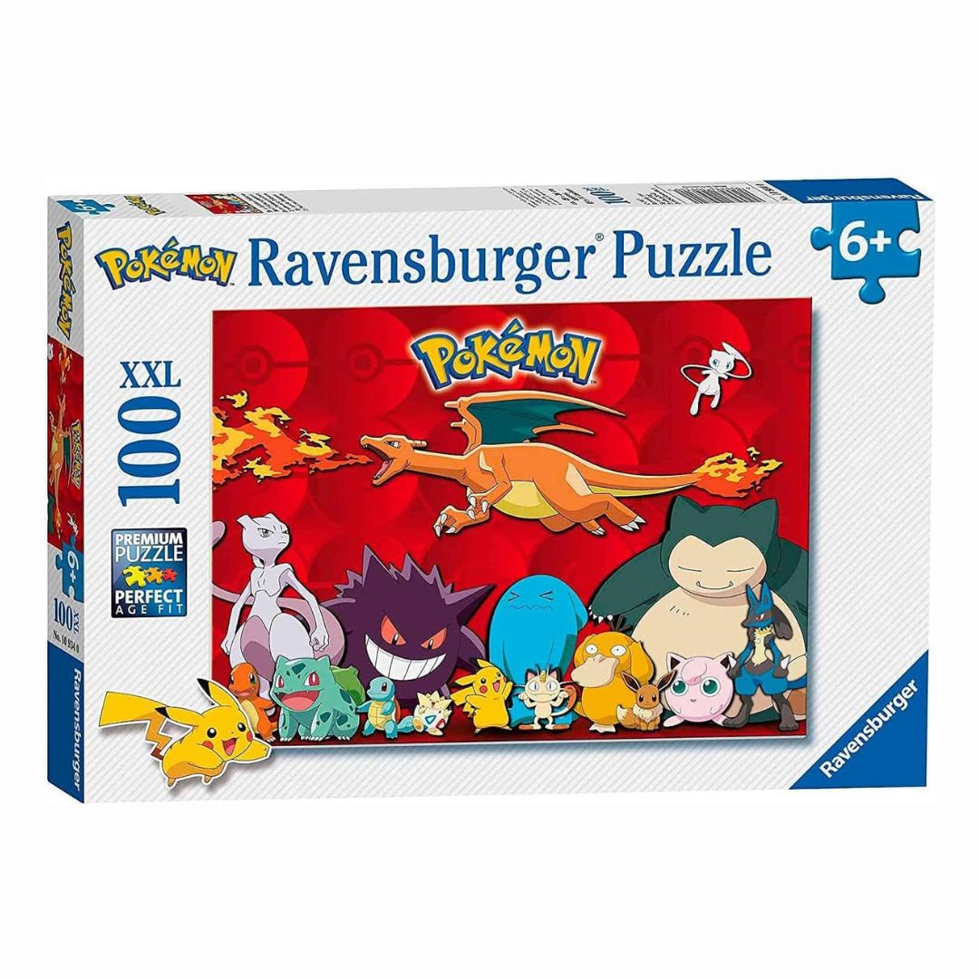10934 Ravensburger Puzzle - Pokémon - 100 pezzi XXL