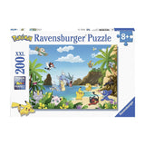 12840 Ravensburger - Pokemon - Puzzle XXL - 200 pezzi