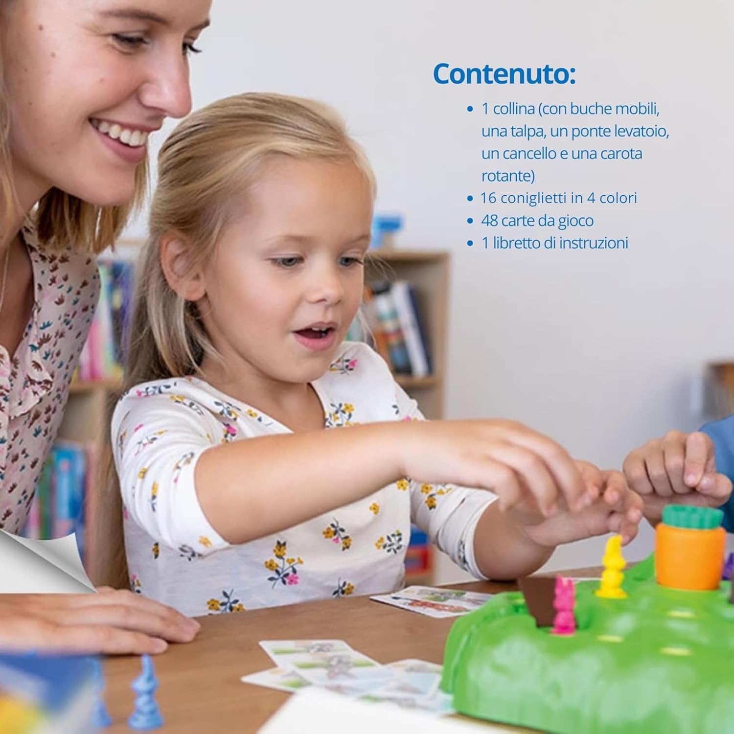 20949 Ravensburger Funny Bunny Gioco da Tavolo per Bambini