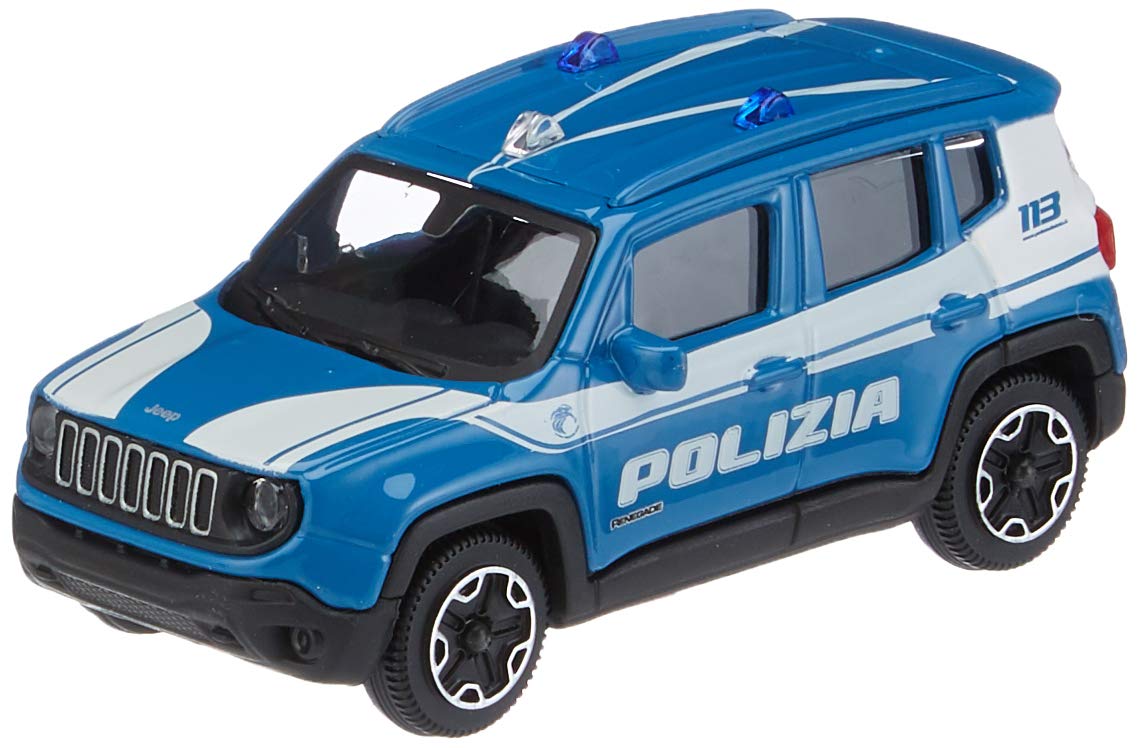 18-30396 (28-30385) Bburago - Jeep Renegade Polizia - 1:43