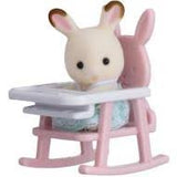 5197 Sylvanian Families - Bebè Coniglio con seggiolone