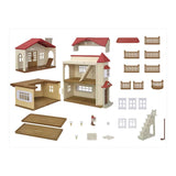 5727 Sylvanian Families - Casa Grande con luci e attico segreto - Gift Set