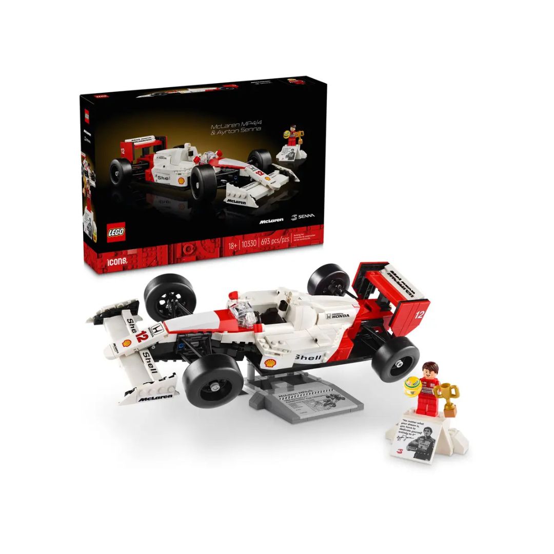 10330 LEGO Icons - McLaren MP4/4 e Ayrton Senna