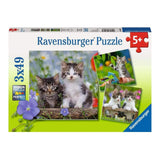 8046 Ravensburger - Gattini - Puzzle 3x49 pezzi