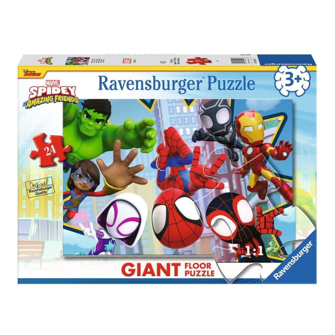 3182 Ravensburger Puzzle - Spidey - 24 Giant Floor