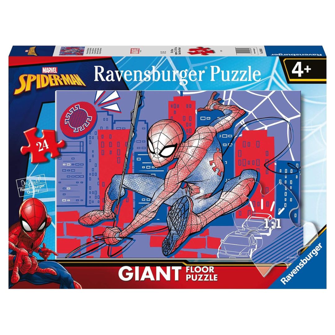 3088 Ravensburger Puzzle - Spiderman - Puzzle Giant Floor - 24 pezzi