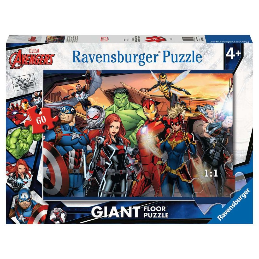3094 Ravensburger - Avengers - Puzzle Giant Floor - 60 pezzi