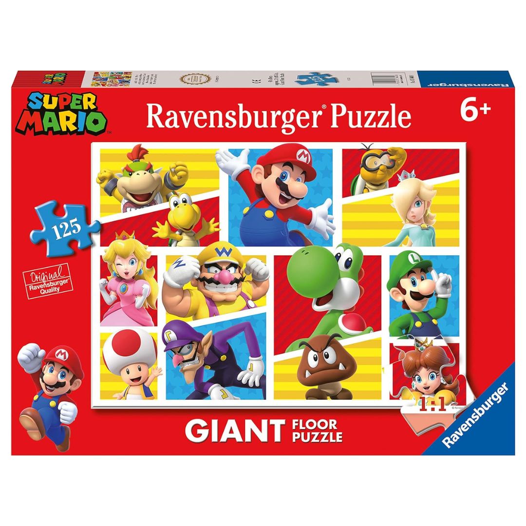 5640 Ravensburger - Super Mario - Puzzle Giant Floor - 125 pezzi