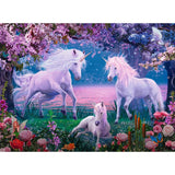 13347 Ravensburger Puzzle 100 pz. XXL Unicorni incantati
