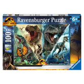 13341 Ravensburger - Jurassic World - Puzzle XXL - 100 pezzi