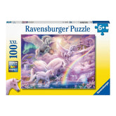 12979 Ravensburger - Unicorno pegaso - Puzzle XXL (100 pezzi)