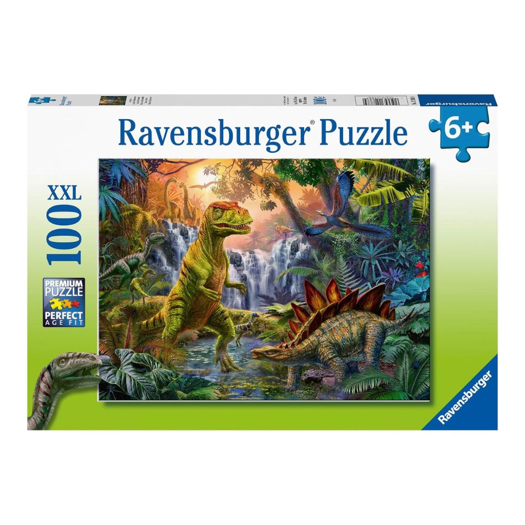 12888 Ravensburger - L'oasi dei dinosauri - Puzzle XXL - 100 pezzi
