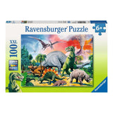 10957 Ravensburger - Dinosauri - Puzzle XXL - 100 pezzi
