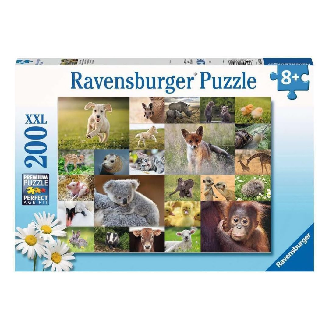 13353 Ravensburger - I cuccioli del mondo - Puzzle XXL (200 pezzi)