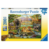 12891 Ravensburger Puzzle 200 pz. XXL Animali della savana