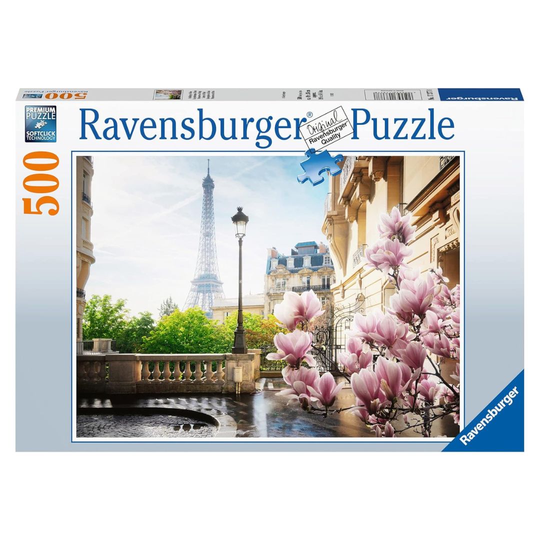 17377 Ravensburger - Primavera a Parigi - Puzzle 500 pezzi