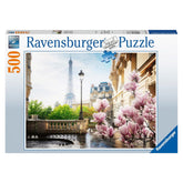 17377 Ravensburger - Primavera a Parigi - Puzzle 500 pezzi