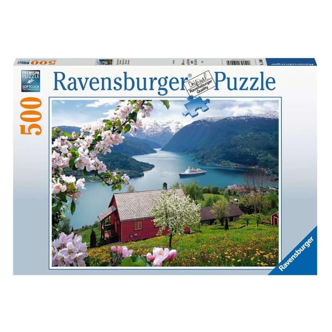 15006 Ravensburger - Idilio scandinavo - Puzzle 500 pezzi