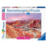 17314 Ravensburger - Montagne Arcobaleno, Cina - Puzzle 1000 pezzi