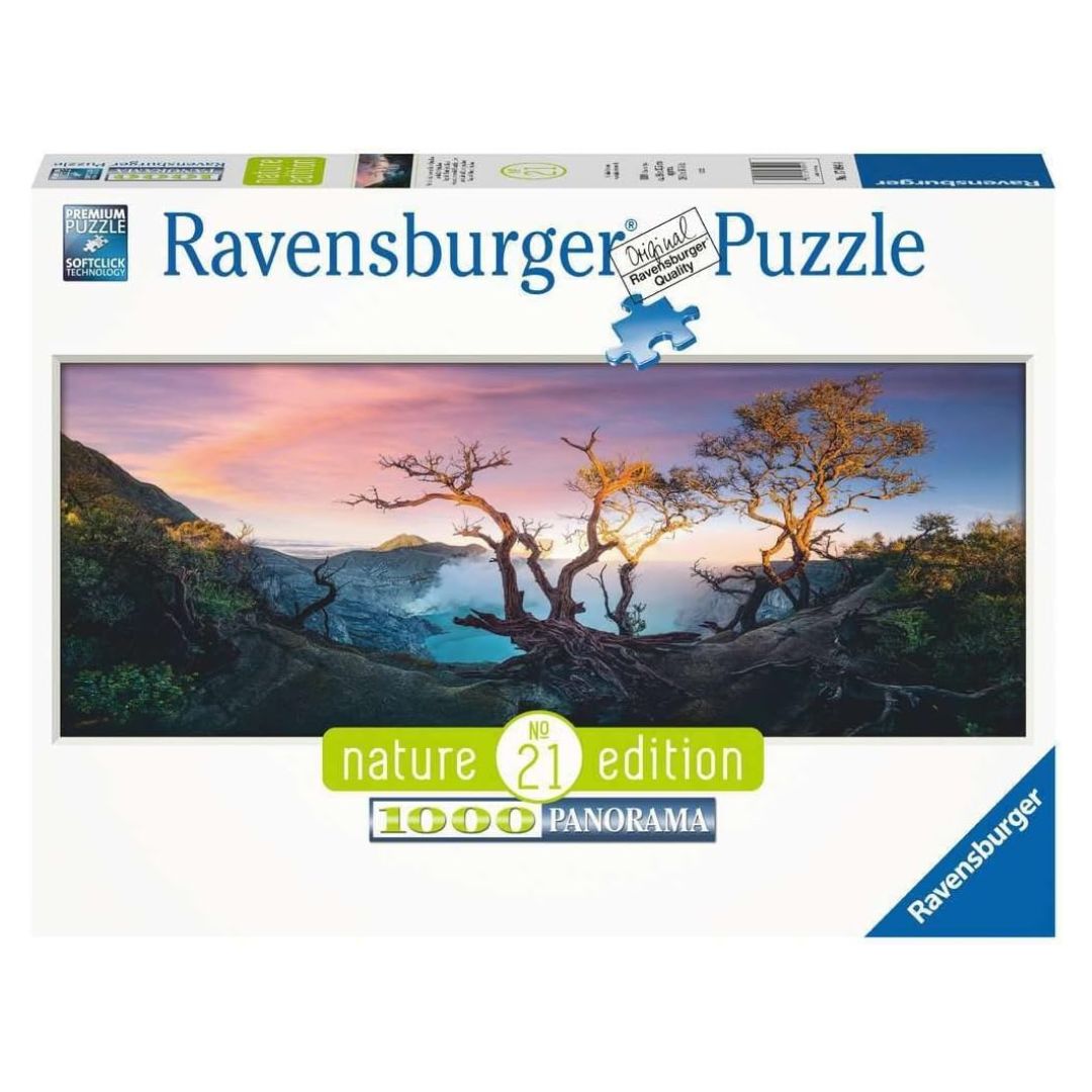 17094 Ravensburger - Lago del Monte Ijen, Giava - Puzzle 1000 pezzi