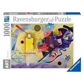 14848 Ravensburger - Giallo, rosso, blu, Kandinsky - Puzzle 1000 pezzi