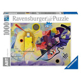 14848 Ravensburger - Giallo, rosso, blu, Kandinsky - Puzzle 1000 pezzi