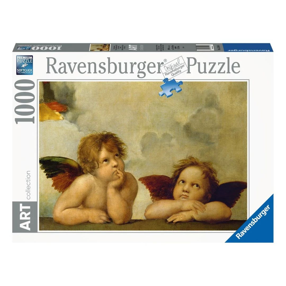 15544 Ravensburger - Raffaello: Cherubini - Puzzle 1000 pezzi