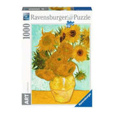 00070 Ravensburger: Art Collection - Vaso di girasoli, Van Gogh - Puzzle 1000 pz