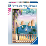 17615 Ravensburger - Cartolina da Capri, Italia - Puzzle 1000 pezzi