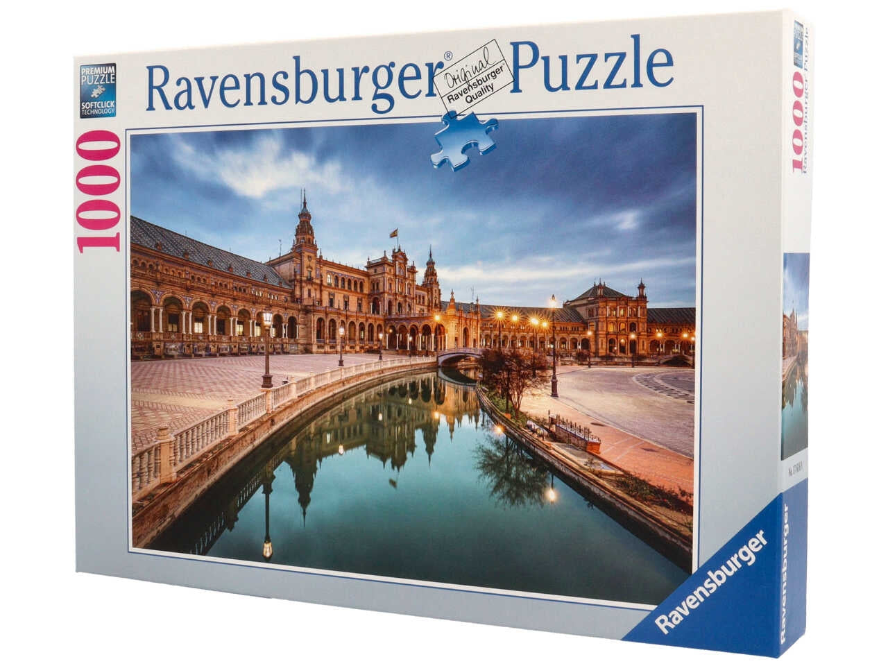 17616 Ravensburger PUZZLE ADULTI paesaggi 1000 pz Foto Sevilla, Puzzle  Siviglia, 14+ – Full Toys