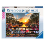 19606 Ravensburger PUZZLE ADULTI 1000 pz Foto Biciclette ad Amsterdam