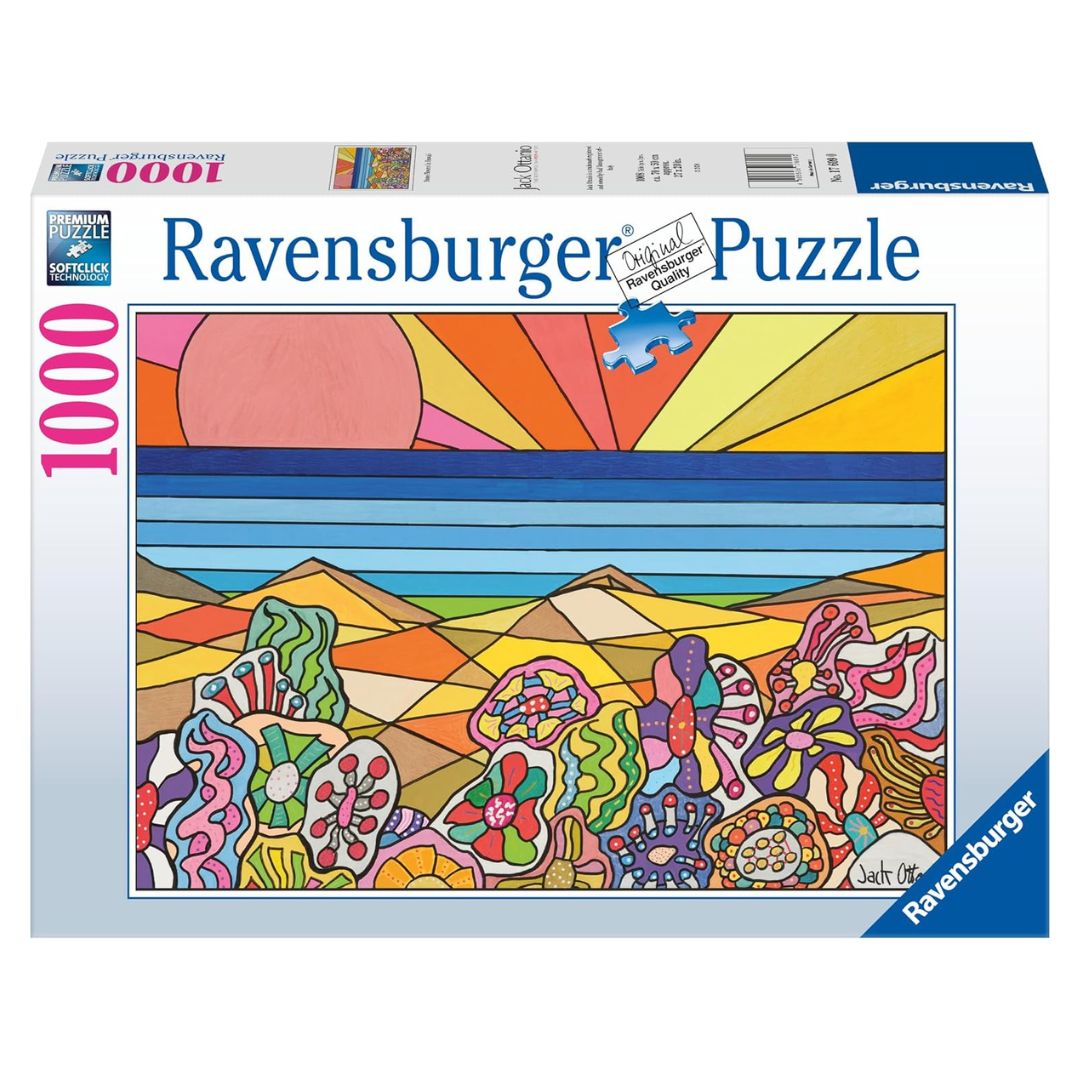 17609 Ravensburger PUZZLE ADULTI 1000 pz Illustrati Hawaii by Jack Ottanio