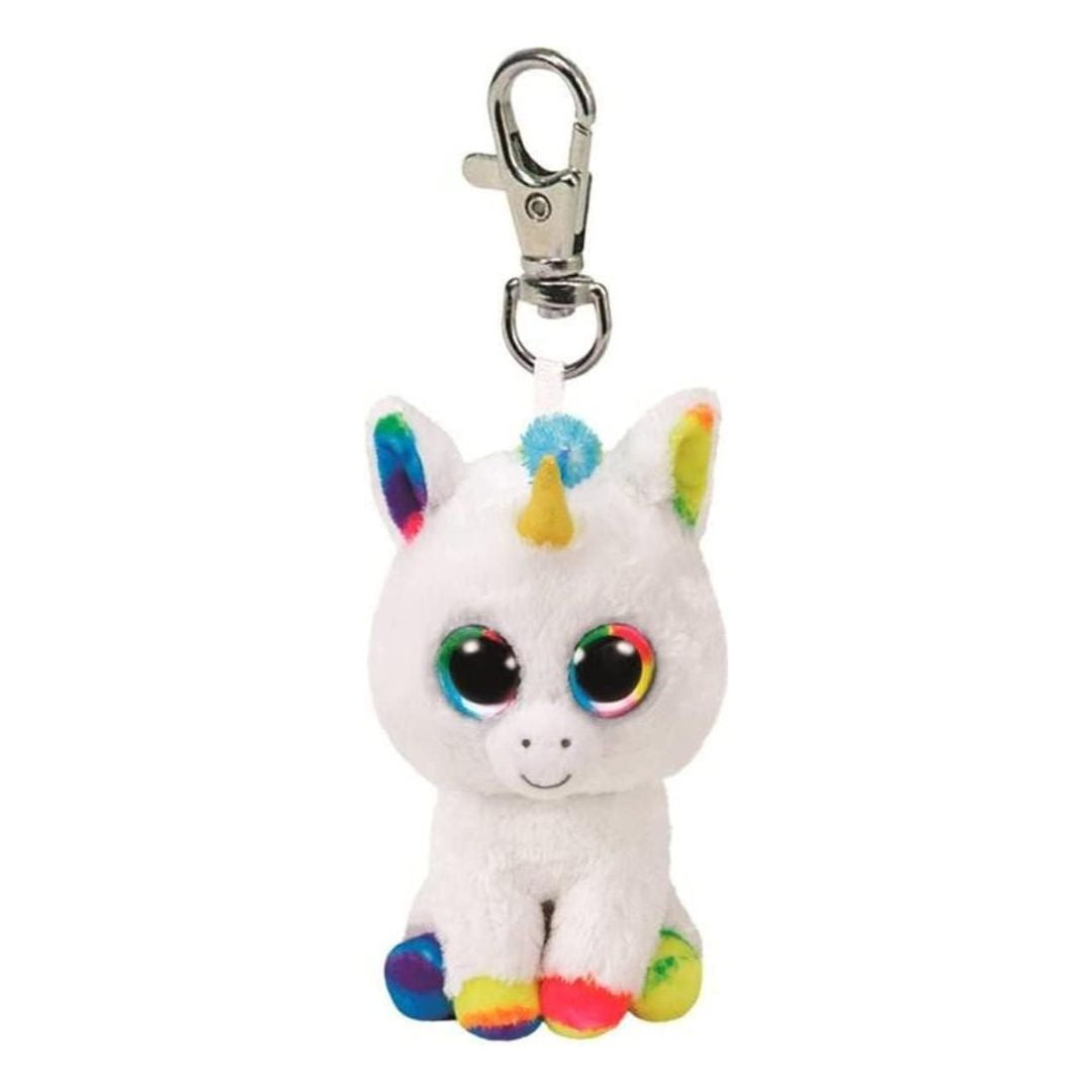 T35040 Ty - Beanie Bellies Clip - Portachiavi peluche unicorno - Pixi
