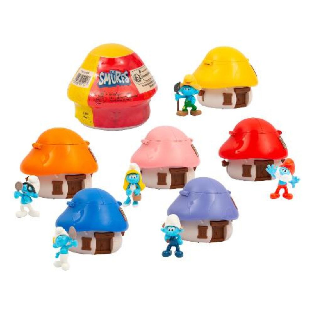 PUF1300 Giochi Preziosi - Puffi: personaggio con casa - A scelta