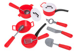 Globo - wToys - Set La mia cucina. Pentoline e posate, in 2 colori casuali