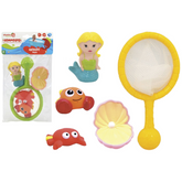 Globo GOMMOLOSI per bagnetto ANIMALI o SIRENA CON RETINO modello casuale