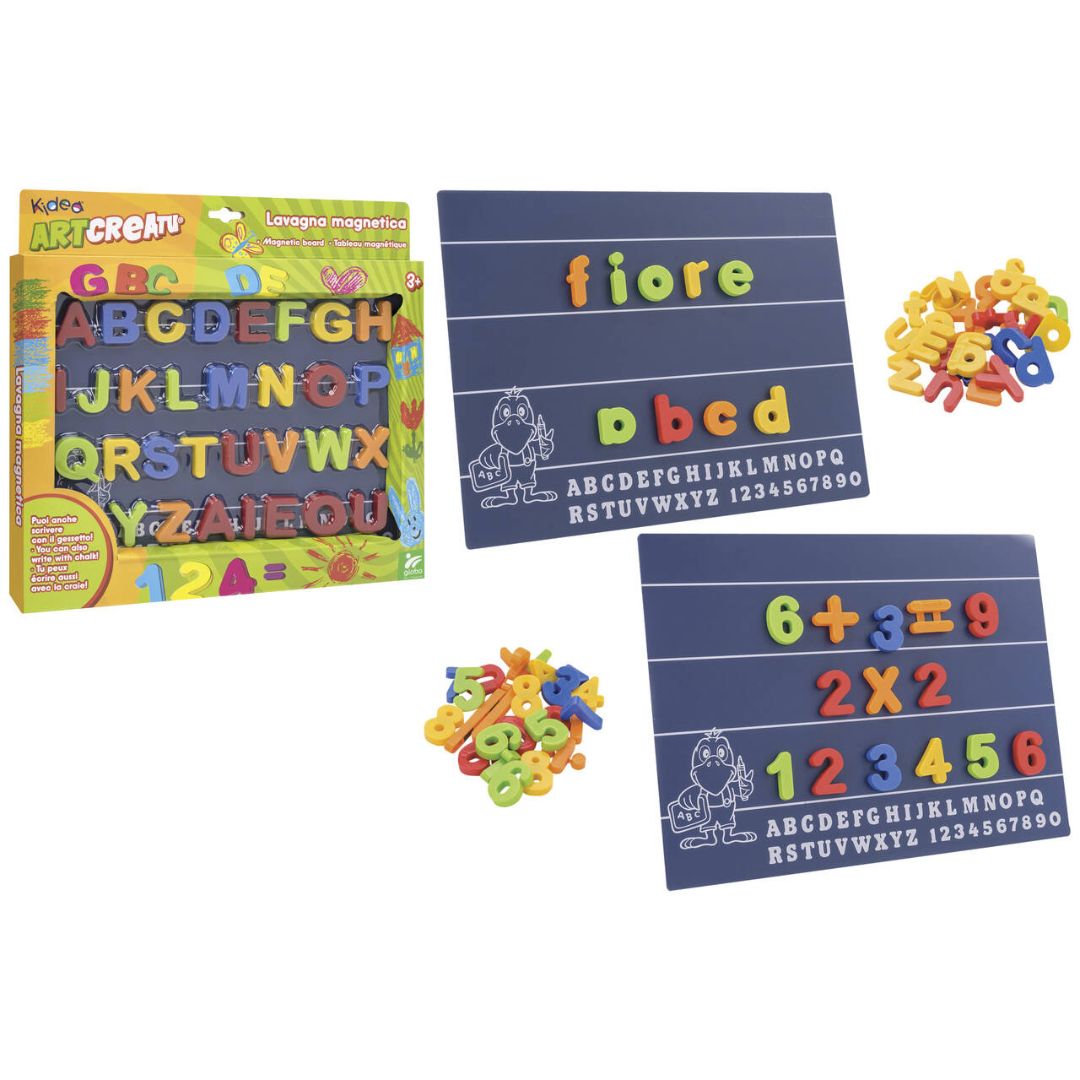 30434 Globo Lavagna Magnetica con Lettere o Numeri.Gioco Educativo per bambini