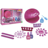 41949 Grandsoleil - Asciuga smalto per bambini - con smalti e accessori