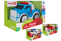 05344 Vitamina G Globo VEICOLI EMERGENZA PUSH & GO con luci e suoni TRY-ME