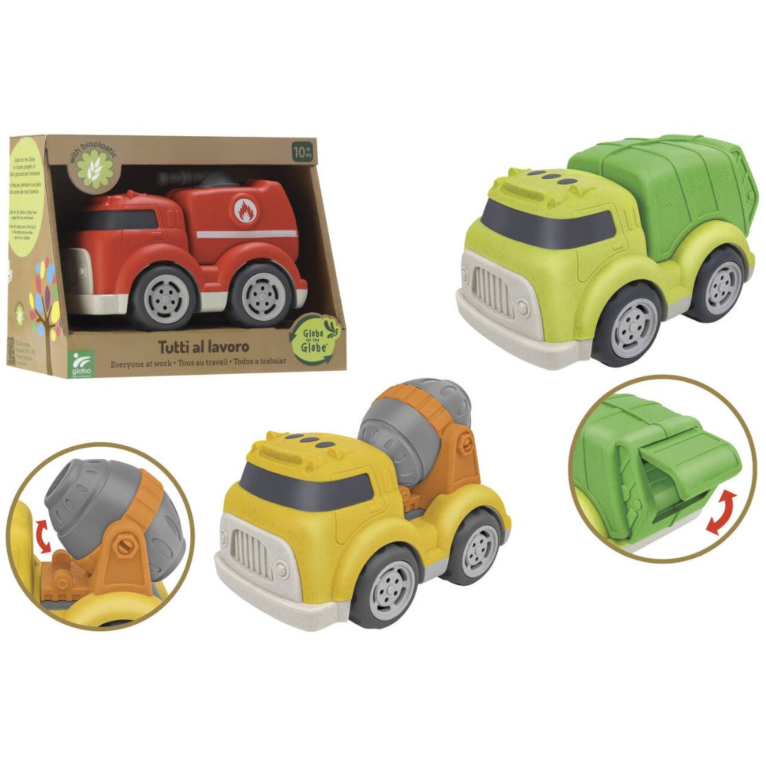 41999 Globo MEZZI BIOPLASTICA RUOTA LIBERA