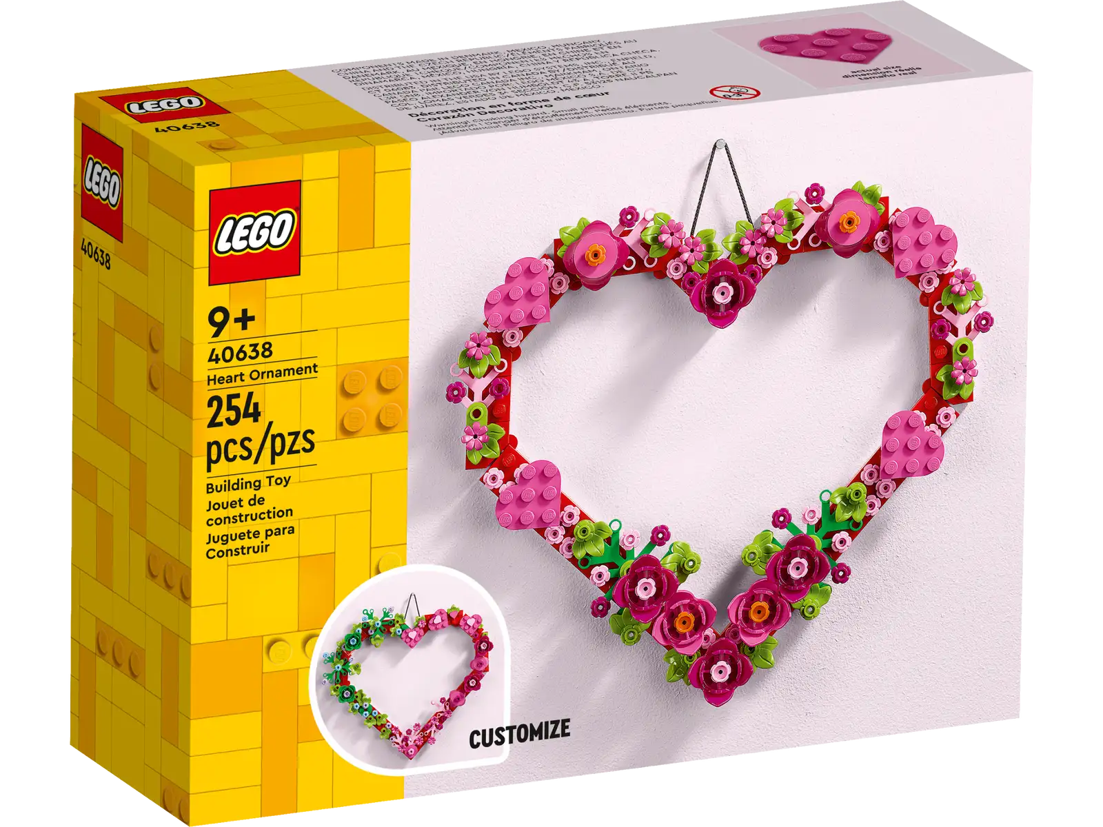 40638 Lego Cuore ornamentale